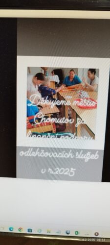 Poděkování Statutárnímu městu Chomutov