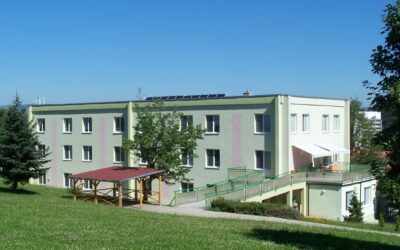 Budova Hospic v Mostě